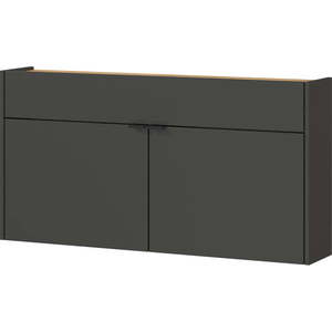 Antracitová skrinka 110x57x22 cm Ameca – Germania vyobraziť