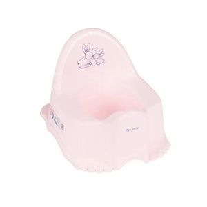 TEGA Hrajúci detský nočník protišmykový Bunny ružový vyobraziť