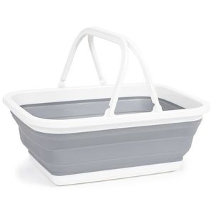 4Home Skladací silikónový nákupný košík Clean vyobraziť