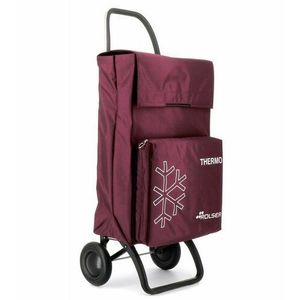 Rolser Nákupná taška na kolieskach TERMO FRESH MF RG, bordó vyobraziť
