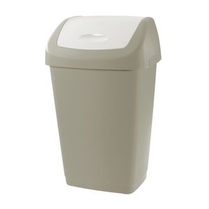 Tontarelli Odpadkový kôš Aurora, 25 l, sivohnedá vyobraziť