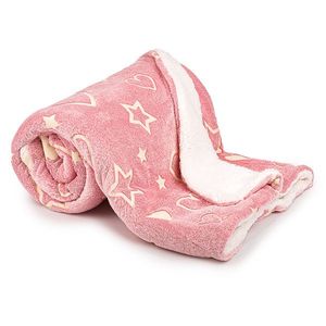 4Home Svietiaca baránková deka Heart, 150 x 200 cm vyobraziť