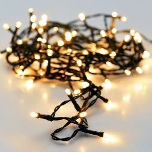 LED Vianočná vonkajšia reťaz teplá biela, 48x LED, 3, 5 m, na batérie 3x AA, časovač, 3 m vyobraziť