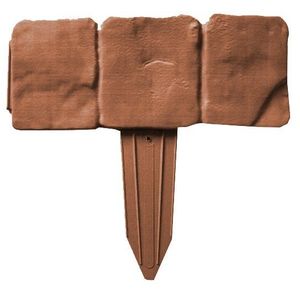 Záhradná palisáda - obrubník terakota, 2, 5 m vyobraziť