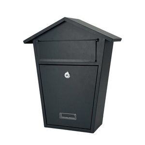 Poštová oceľová schránka Finch, antracitová vyobraziť