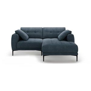 Tmavomodrá rohová pohovka (pravý roh/s leňoškou) Bemy – Micadoni vyobraziť