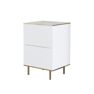 Nočný stolík Imaj Marble White vyobraziť