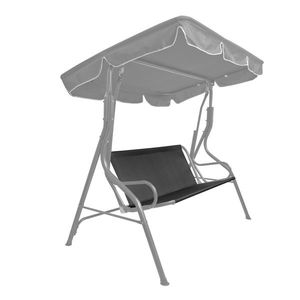 HAPPY GREEN Textilní sedák na houpačku, antracit, 93x114 cm vyobraziť