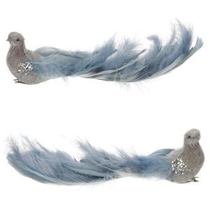 Páv s klipom, 4ks v krabičke, cena za 1 krabičku. vyobraziť