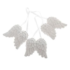 Súprava vianočných ozdôb Anjelské krídla, 3 ks, polyresin vyobraziť