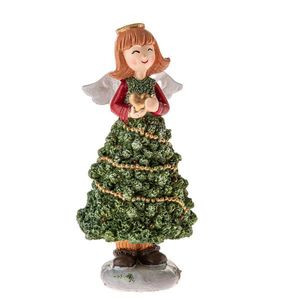 Vianočný anjel 12, 5 cm, polyresin vyobraziť
