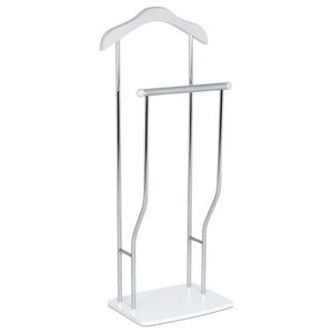 Autronic Nemý sluha Dustin chróm / biela, 45 x 108 cm vyobraziť