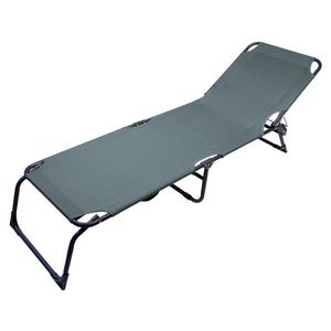 Cattara Skladacie kempingové ležadlo BERLIN, sivá vyobraziť