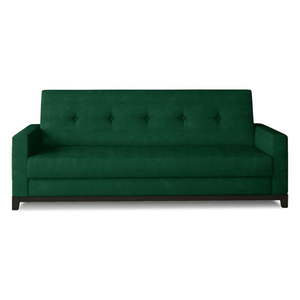 Zelená zamatová rozkladacia/s úložným priestorom pohovka 216 cm Selene – ELTAP vyobraziť