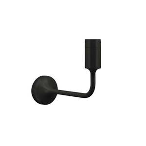 Čierne kovové nástenné svietidlo bez tienidla Santé – UMAGE vyobraziť