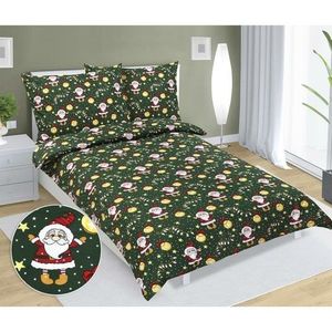 Bellatex Vianočné bavlnené obliečky Škriatok, 140 x 200 cm, 70 x 90 cm vyobraziť