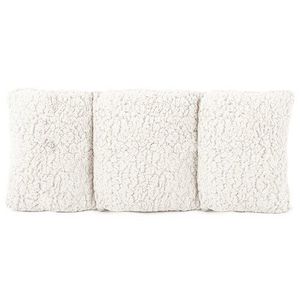 4Home Vankúš pod chrbát baránok biela, 60 x 30 cm vyobraziť