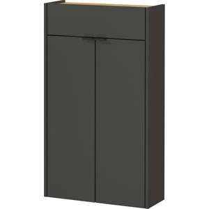 Antracitová skrinka 56x97x22 cm Ameca – Germania vyobraziť