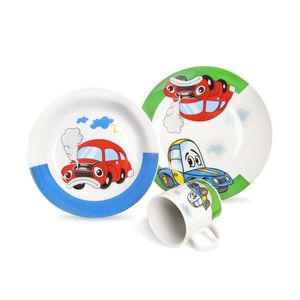 Orion 3-dielna detská jedálenská súprava Auto vyobraziť