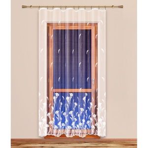 4Home Záclona Flowers garden rovná vyobraziť