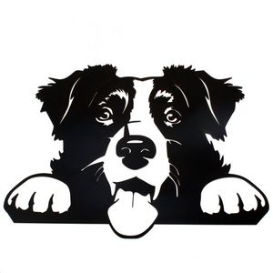 Drevená vyrezávaná dekorácia na stenu Borderkólia, 35 x 26 cm vyobraziť