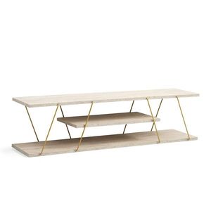 Televízny stolík Canaz Gold vyobraziť