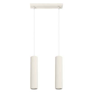 Krémové závesné svietidlo Gleam – Sollux vyobraziť