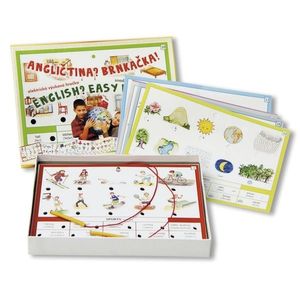 Voltík Spoločenská hra Angličtina! Brnkačka!, , 22 x 16 x 3 cm, na batérie vyobraziť