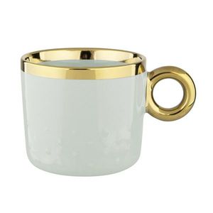 Altom Porcelánový hrnček Palazzo dots 350 ml, šalviová vyobraziť