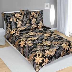 Bellatex Bavlnené obliečky Monstera , 140 x 220 cm, 70 x 90 cm vyobraziť