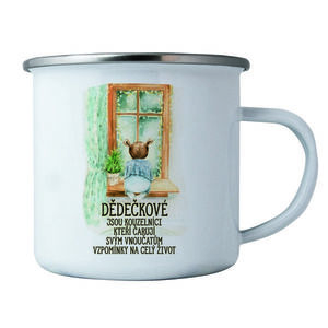 Bohemia Gifts Plechový hrnek Dědečkové, 350 ml vyobraziť