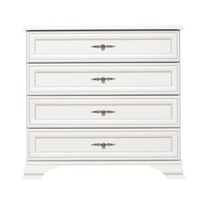 Komoda KENTAK KOM4S, alpská biela vyobraziť