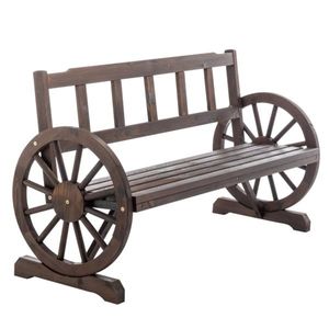 Záhradná lavička, hnedá, SABA TYP 2, M vyobraziť