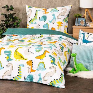 4Home Detské bavlnené obliečky Little dino, 140 x 200 cm, 70 x 90 cm vyobraziť