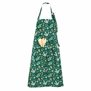 Forbyt Kuchynská zástera Zelené Vianoce, 70 X 90 cm vyobraziť