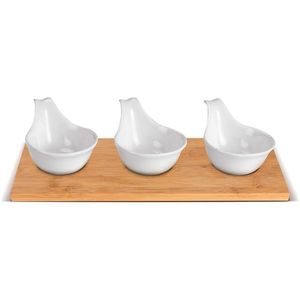 Lamart LT9219 4-dielna servírovacia súprava misiek Bamboo, 27 x 12 cm vyobraziť