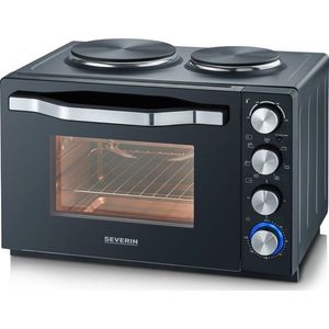 Severin TO 2074 teplovzdušná rúra s platničkami a grilom vyobraziť