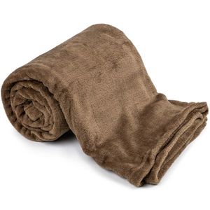 Matex Deka Plain hnedá, 150 x 200 cm vyobraziť