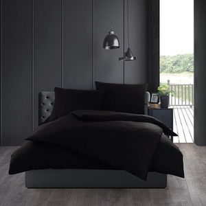 Bavlnené obliečky Color čierna, 140 x 200 cm, 70 x 90 cm vyobraziť