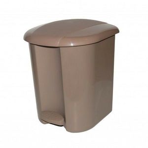 Pedálový odpadkový kôš, 17 l, kávová vyobraziť