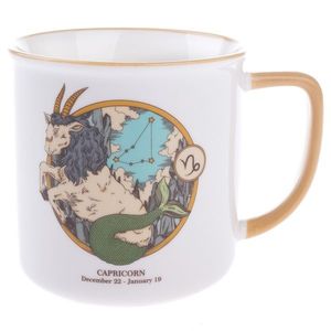 Porcelánový hrnček Zverokruh - Kozorožec, 460 ml vyobraziť