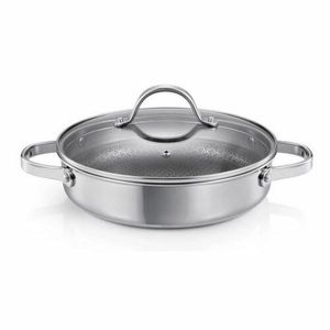 Panvica hlboká SteelCRAFT s pokrievkou ø 24 cm, 2 úchyty, 24 cm vyobraziť