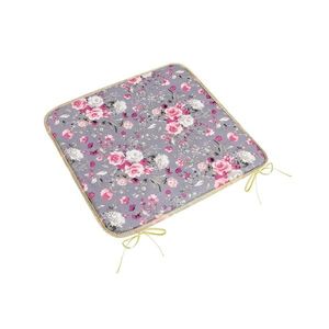 Bellatex Sedák Adéla hladký Kvety ruža ružová, 40 x 40 cm vyobraziť