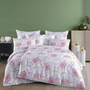 BedTex Saténové obliečky Bloom, 160 x 200 cm, 2 x 70 x 80 cm, 160 x 200 cm, 2 ks 70 x 80 cm vyobraziť