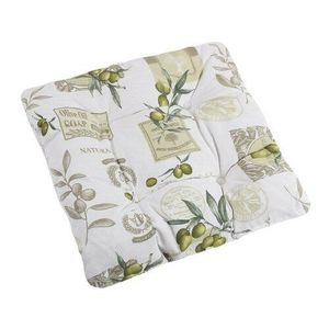 Bellatex Sedák prešívaný Ema Oliva, 40 x 40 cm vyobraziť