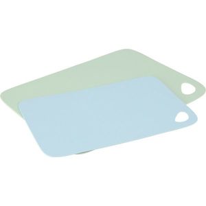 EH Súprava doštičiek na krájanie 2 ks, modrá + zelená vyobraziť