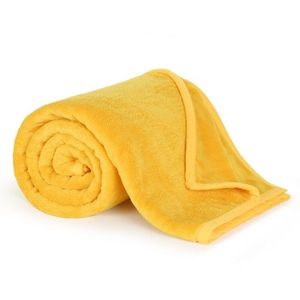 Bellatex Deka Korall micro žltá, 150 x 200 cm vyobraziť