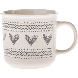 Keramický hrnček Srdiečka III, 450 ml vyobraziť
