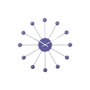 Karlsson 5977PU dizajnové nástenné hodiny fialová, pr. 40 cm vyobraziť