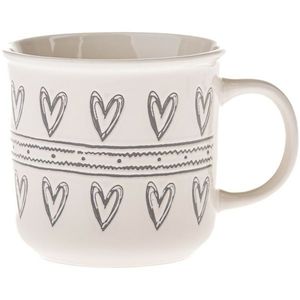 Keramický hrnček Srdiečka II, 450 ml vyobraziť
